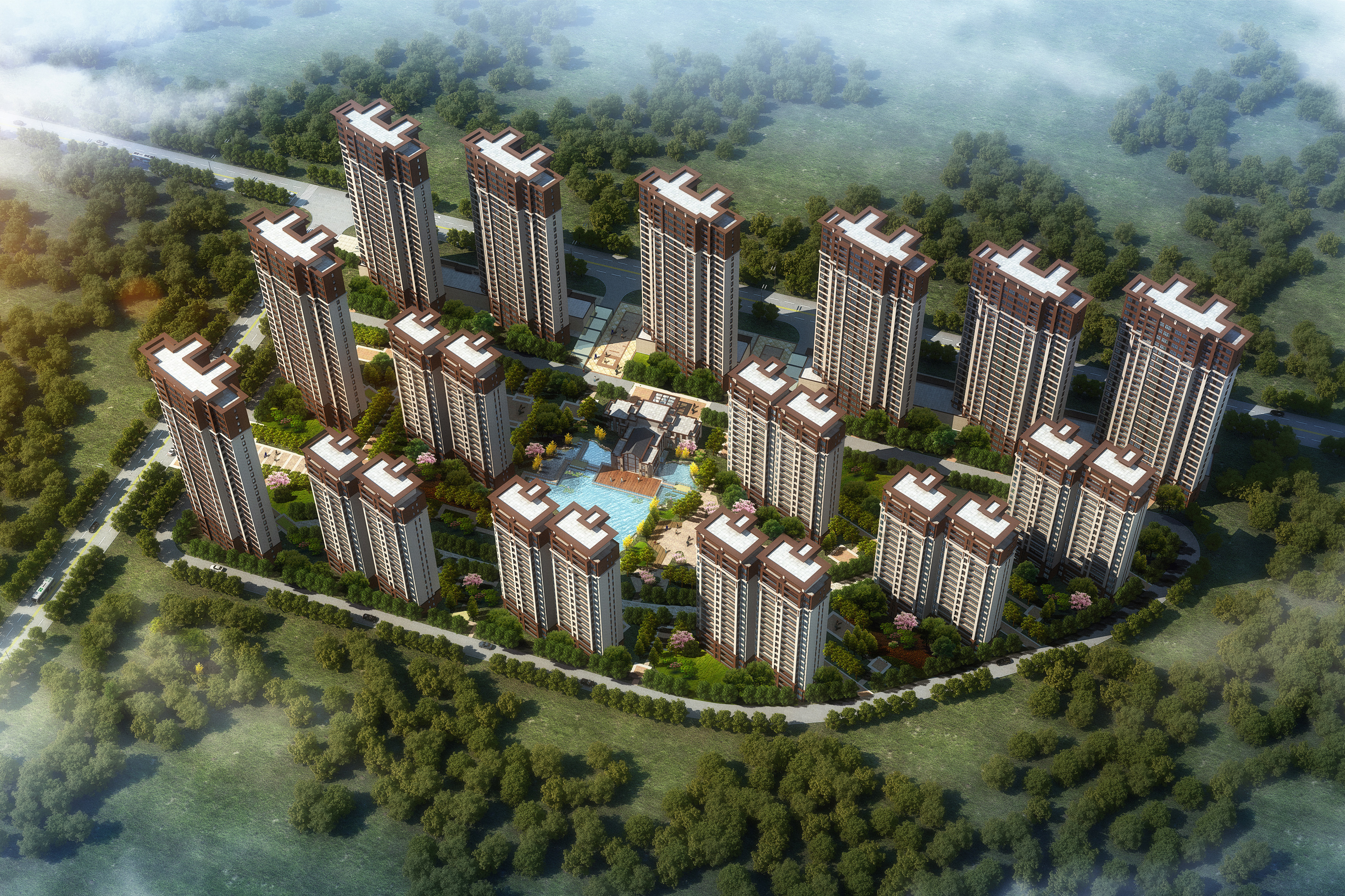 居住建筑--仁寿县响水新苑项目